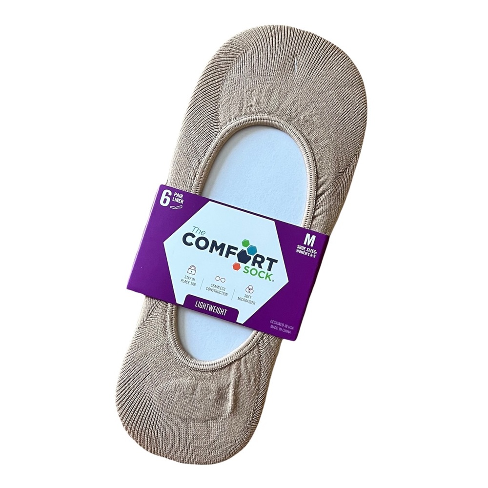 🤩 COMFORT SOCK 6 pack no-show
